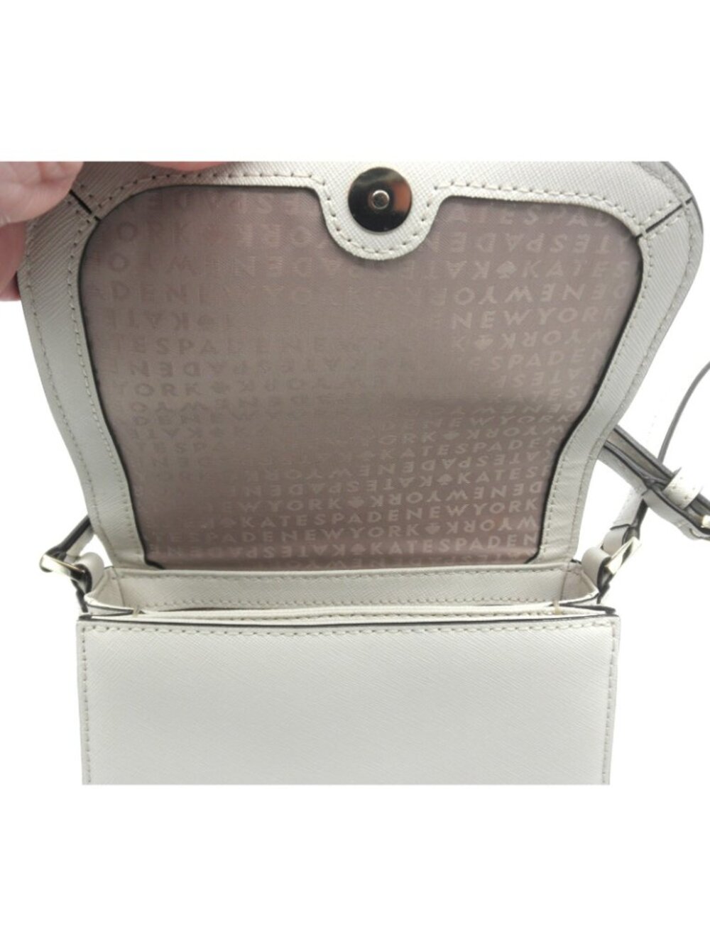 Kate Spade Parchment Crossbody Bag Laurel Way- Stylish & Functional - Picture 6 of 13